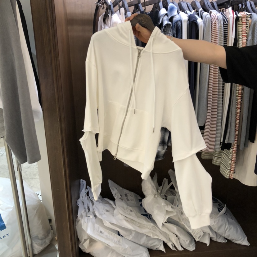 VIRKIN東大門代購女士新款時尚26春夏休閑人氣推薦夾克拉鏈VIRKIN夾克圖色3