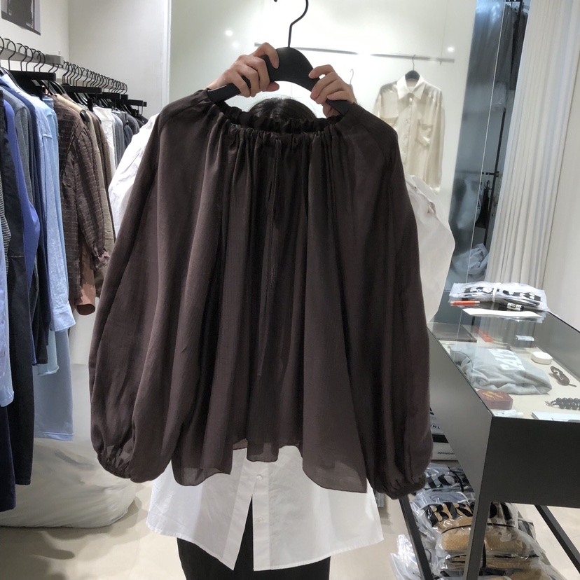 BROT東大門實拍女士新品推薦熱賣職業人氣真品襯衫蕾絲衫BROT襯衫/蕾絲衫圖色3