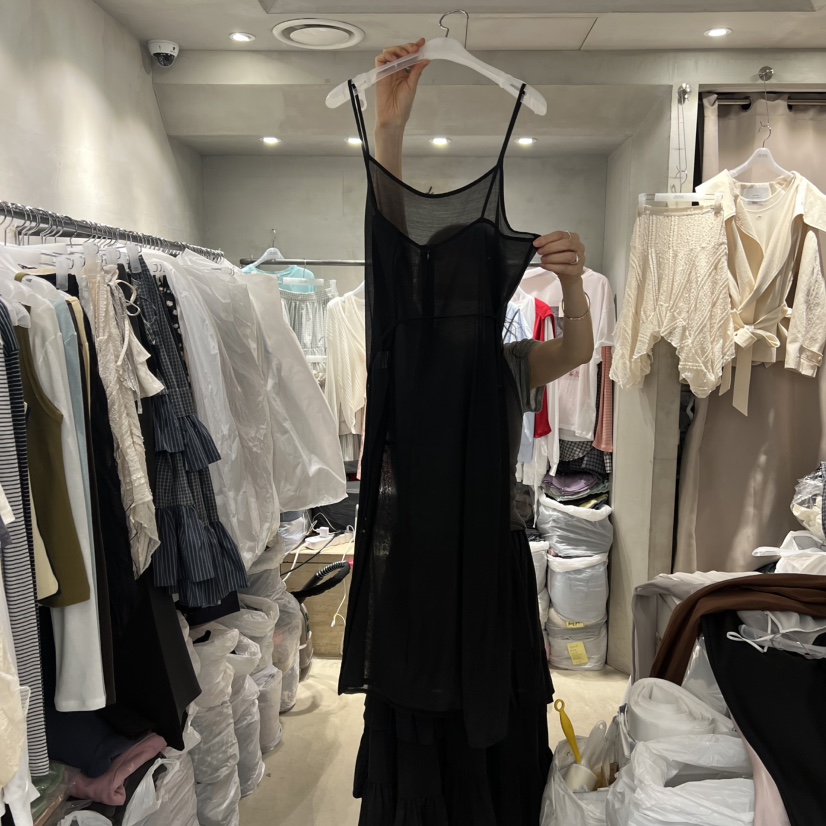 LOGROAD東大門代購女士新品時尚真品人氣職業26春夏連衣裙LOG ROAD連衣裙