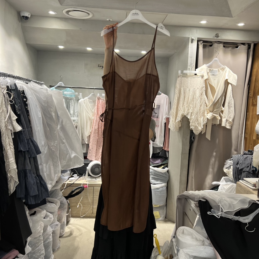 LOGROAD東大門代購女士新品時尚真品人氣職業26春夏連衣裙LOG ROAD連衣裙圖色3