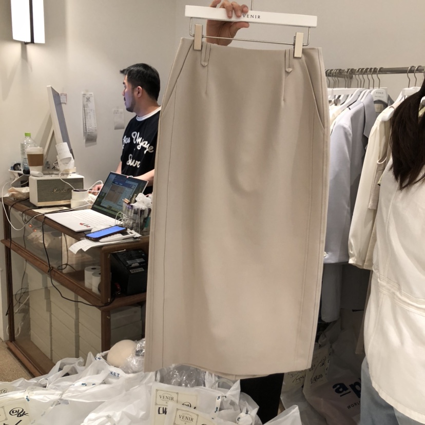 VENIR-a東大門實拍女士新款26春夏熱賣真品半身裙中短裙VENIR-a半身裙/中短裙圖色1