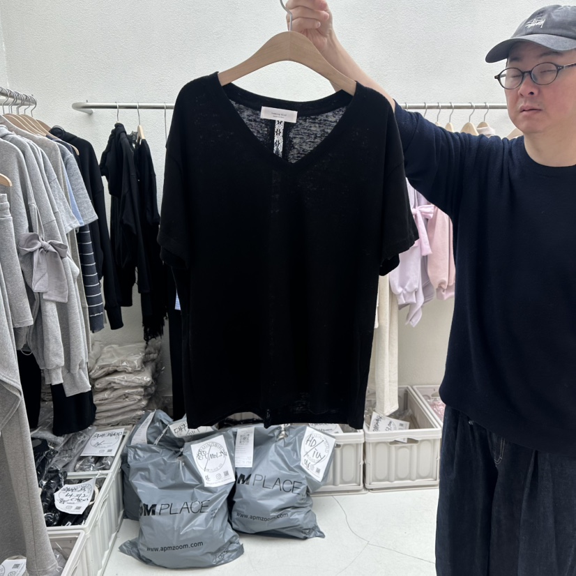 HUMMING BIRD韓國直郵女裝新款26春夏休閑推薦熱賣職業T恤HUMMING BIRDT恤圖色2