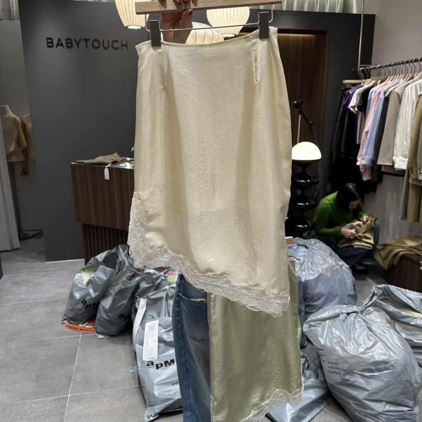 BABYTOUCH韓國代購女士新品人氣真品熱賣職業半身裙中短裙BABYTOUCH半身裙/中短裙圖色1