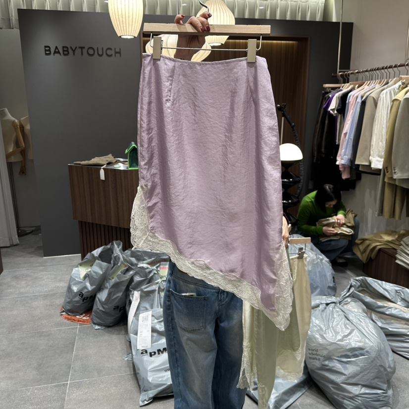 BABYTOUCH韓國代購女士新品人氣真品熱賣職業半身裙中短裙BABYTOUCH半身裙/中短裙圖色2