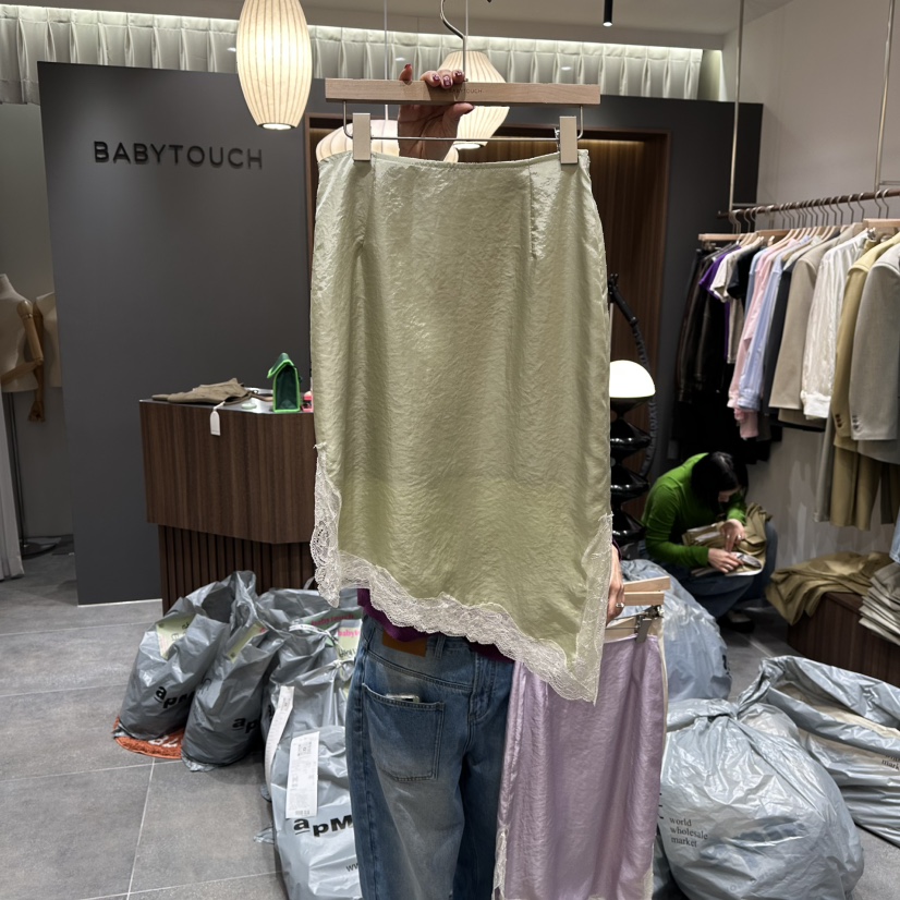 BABYTOUCH韓國代購女士新品人氣真品熱賣職業半身裙中短裙BABYTOUCH半身裙/中短裙圖色3