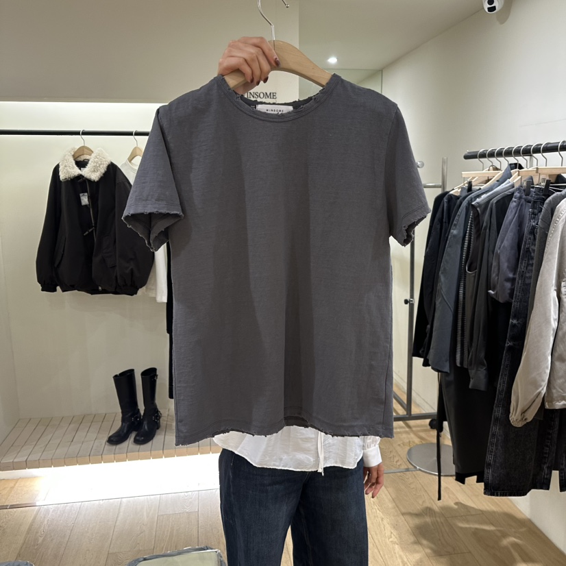 WINSOME東大門實拍女士新品時尚推薦26春夏真品人氣熱賣T恤WINSOMET恤圖色2