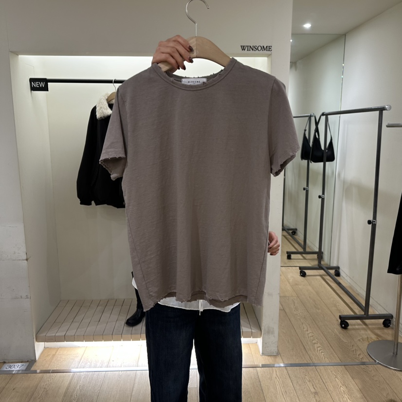 WINSOME東大門實拍女士新品時尚推薦26春夏真品人氣熱賣T恤WINSOMET恤圖色4