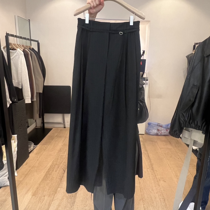 LA MAGIE FEMME東大門代購女士新品職業26春夏休閑褲條紋Lamagie Femme休閑褲圖色3