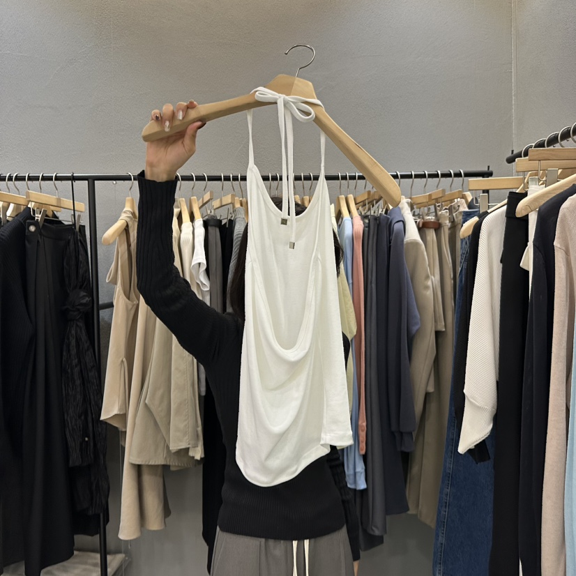 FLAMME TOIT/LUNAMDE東大門代購女士新款真品時尚吊帶背心FLAMME TOIT/LUNAMDE吊帶/背心