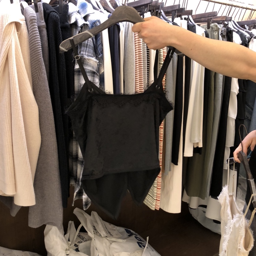 VIRKIN韓國直郵女士新款職業熱賣休閑時尚推薦真品吊帶背心VIRKIN吊帶/背心