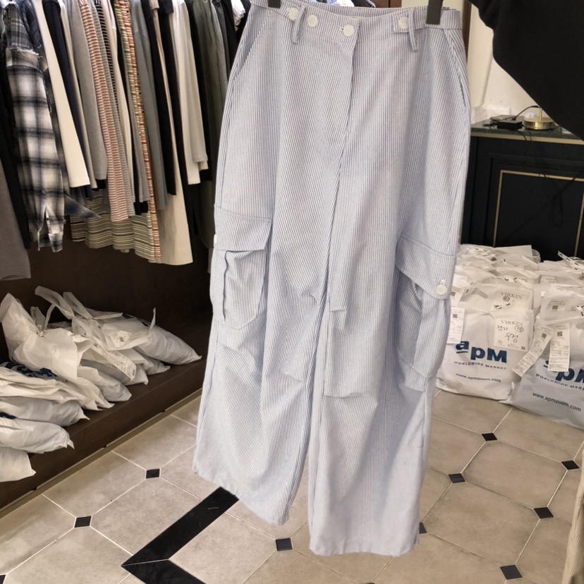 VIRKIN韓國直郵女裝新款休閑26春夏推薦真品熱賣人氣休閑褲VIRKIN休閑褲圖色3