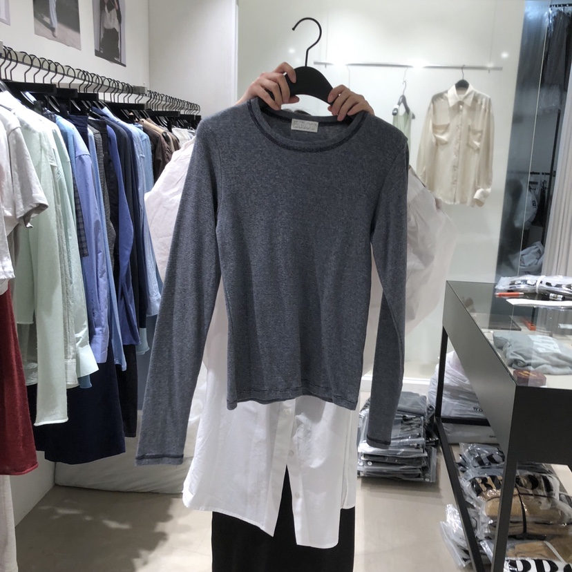 BROT韓國直郵女士新品休閑熱賣人氣26春夏推薦時尚長袖T恤BROT長袖T恤圖色3