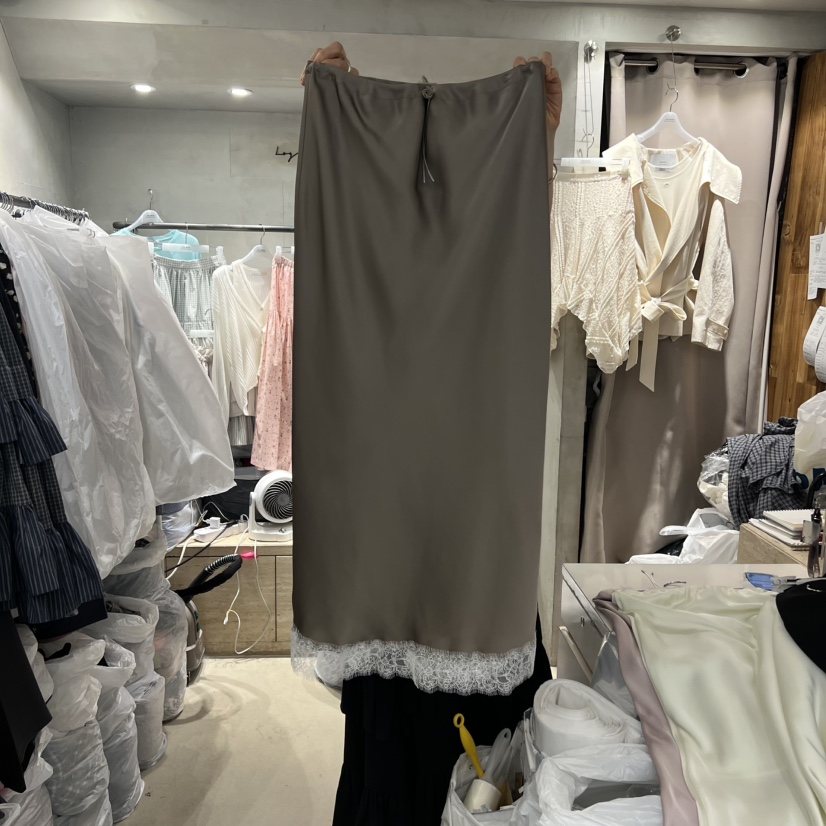 LOGROAD韓國直郵女裝新品人氣職業時尚26春夏推薦休閑長裙LOG ROAD長裙圖色2