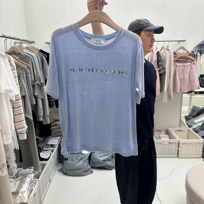 HUMMING BIRD東大門實拍女士新品26春夏時尚休閑職業T恤HUMMING BIRDT恤圖色3