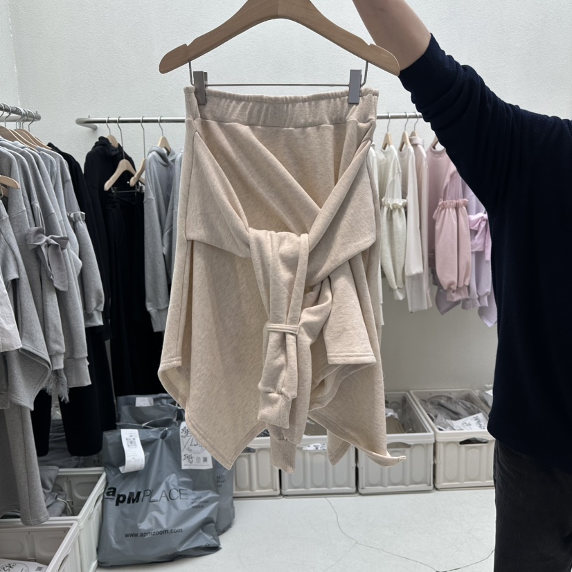 HUMMING BIRD韓國直郵女士新品26春夏真品熱賣半身裙中短裙HUMMING BIRD半身裙/中短裙圖色1