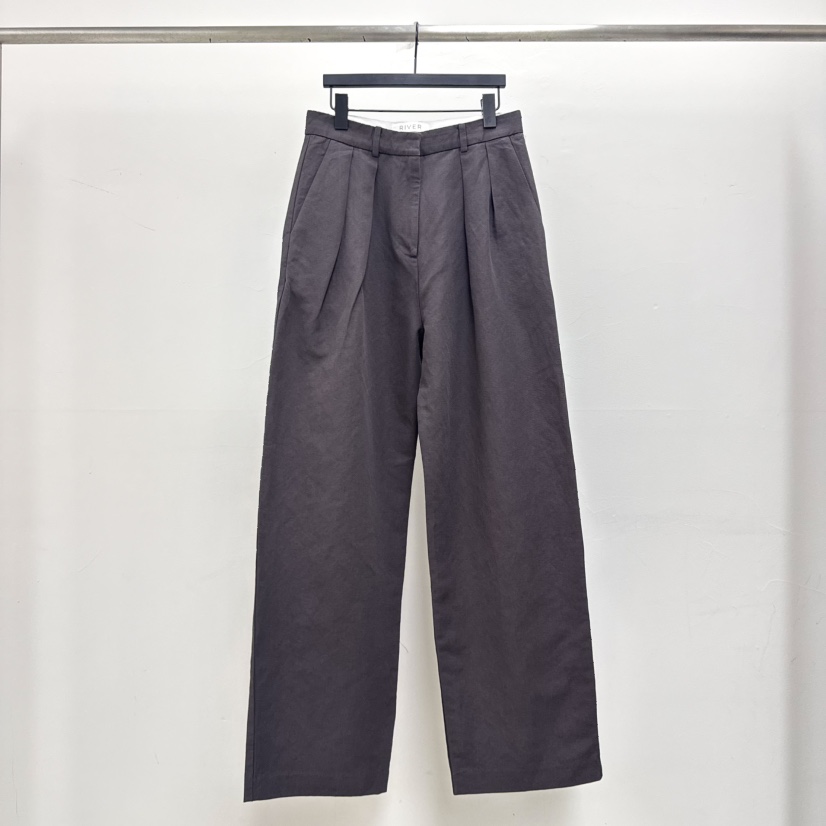 RIVER東大門實拍女裝新款真品26春夏時尚熱賣推薦休閑褲棉WATER/RIVER休閑褲圖色2