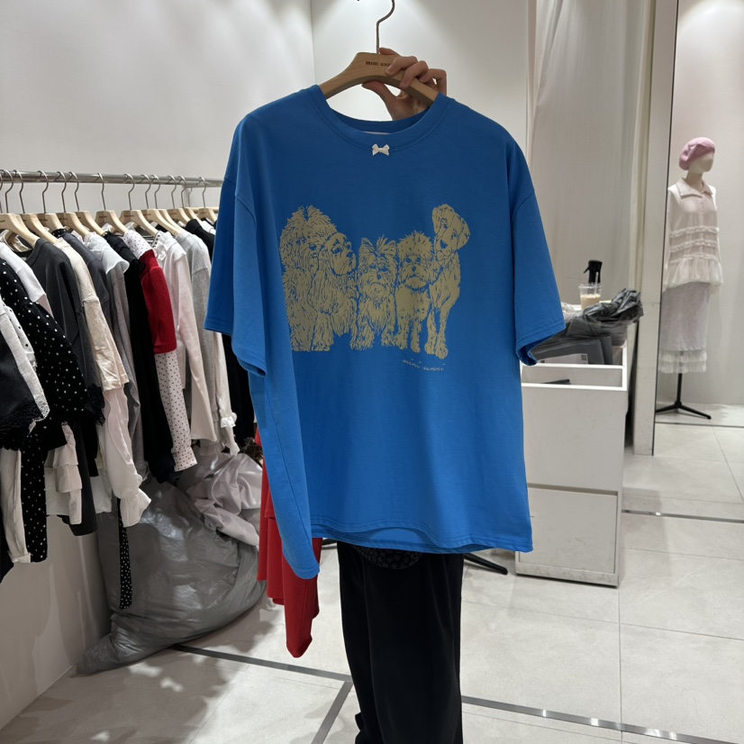 MINI UNNI東大門實拍女裝新款推薦時尚26春夏人氣真品T恤MINI UNNIT恤圖色3
