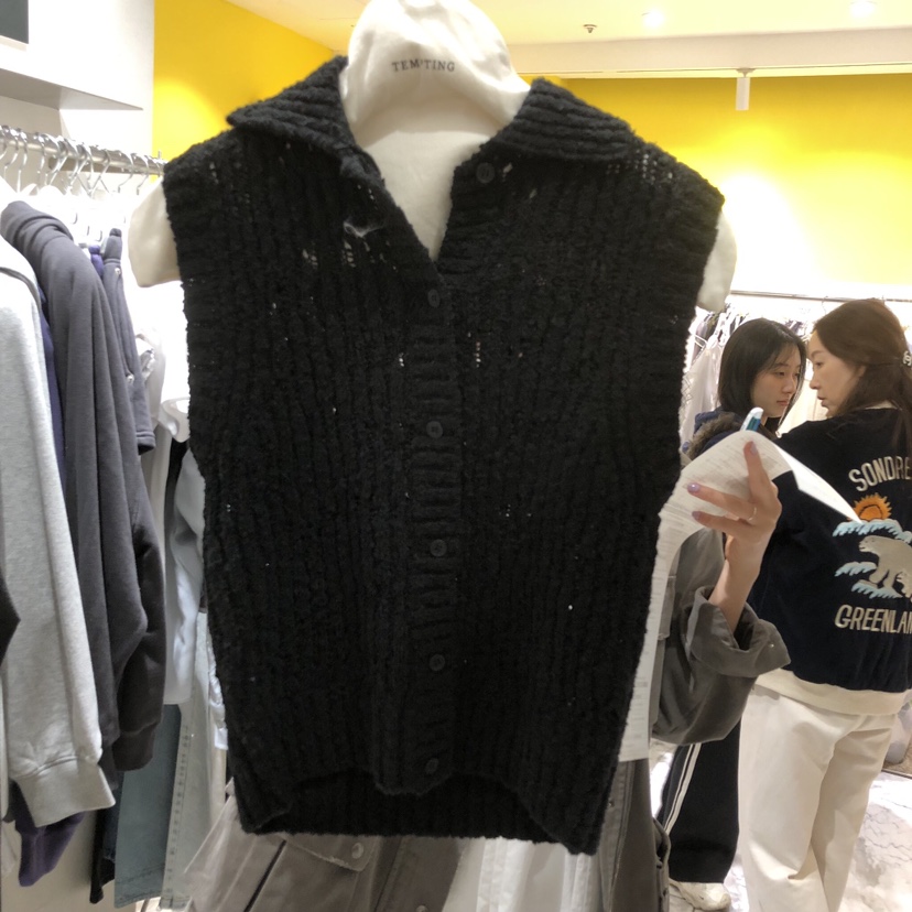 TEMPTING東大門實拍女士新品職業推薦熱賣26春夏真品馬甲TEMPTING馬甲圖色2