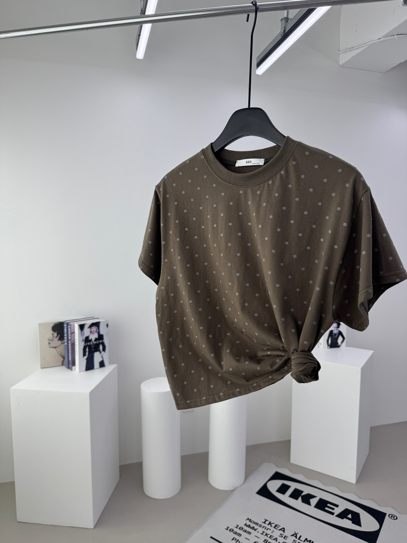 RED-A東大門直郵女裝新款真品休閑熱賣人氣26春夏時尚T恤RED-AT恤圖色2