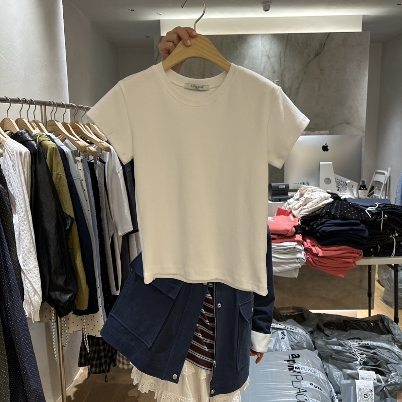 URBANE-P東大門代購女士新款人氣26春夏時尚職業熱賣T恤URBANE-PT恤圖色1