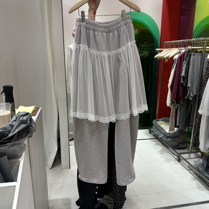 MINI UNNI東大門直郵女士新款推薦真品熱賣26春夏休閑裙褲MINI UNNI裙褲圖色2