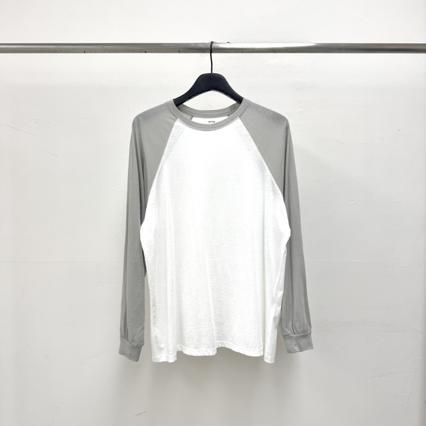 RIVER韓國代購女士新品真品時尚熱賣職業休閑推薦長袖T恤WATER/RIVER長袖T恤圖色1