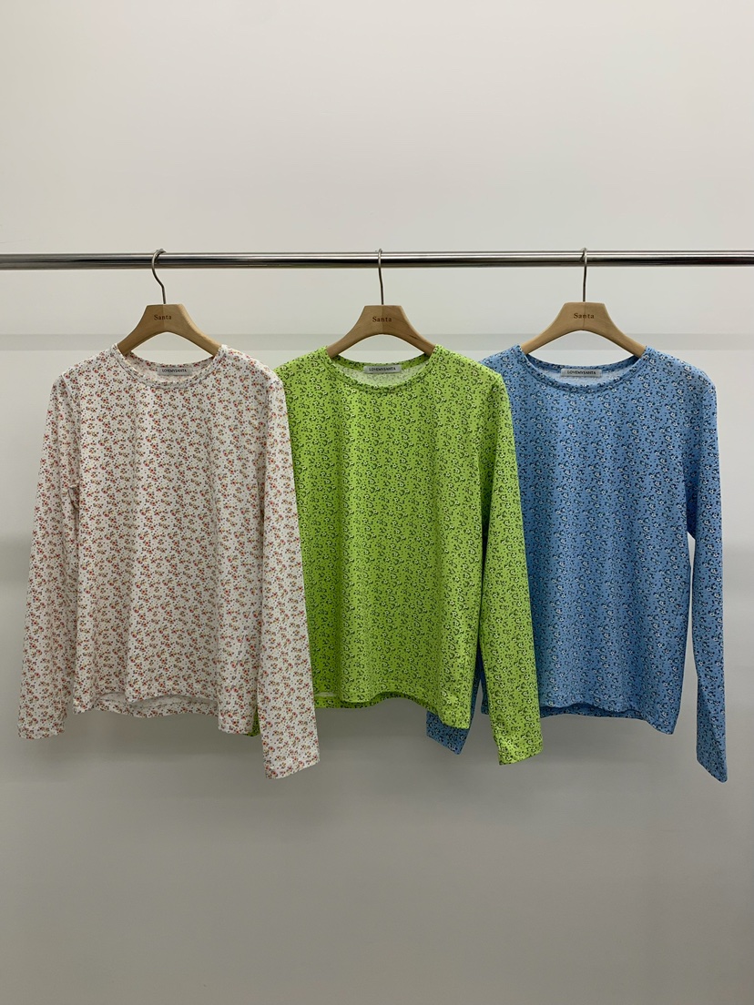 LOVE MY SANTA東大門實拍女士新品休閑熱賣人氣長袖T恤Santa/LOVE MY SANTA長袖T恤