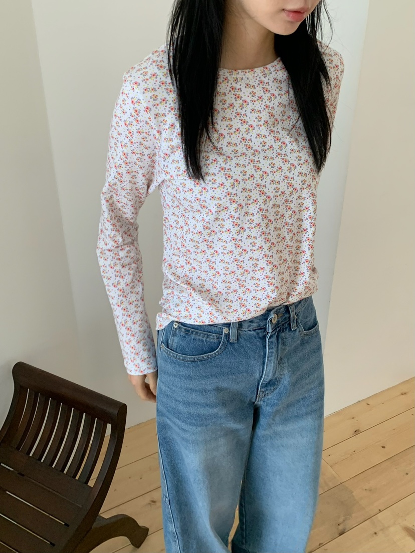 LOVE MY SANTA東大門實拍女士新品休閑熱賣人氣長袖T恤Santa/LOVE MY SANTA長袖T恤圖色1