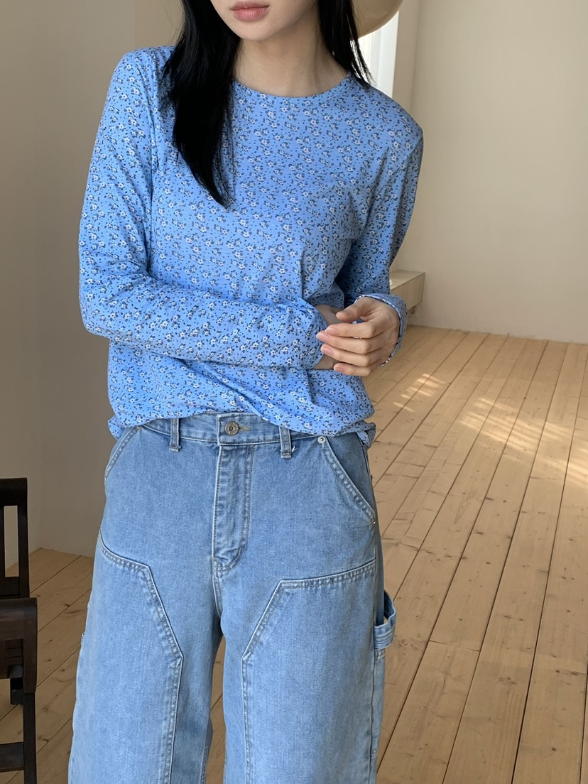 LOVE MY SANTA東大門實拍女士新品休閑熱賣人氣長袖T恤Santa/LOVE MY SANTA長袖T恤圖色3