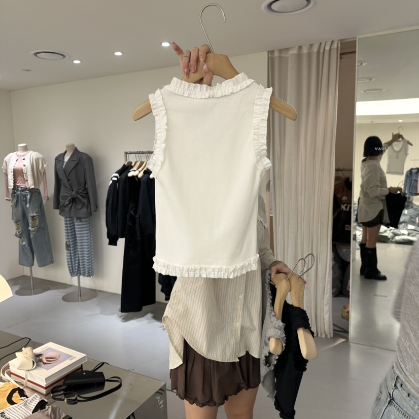 VAULT東大門代購女裝新款真品休閑26春夏人氣時尚吊帶背心VAULT吊帶/背心