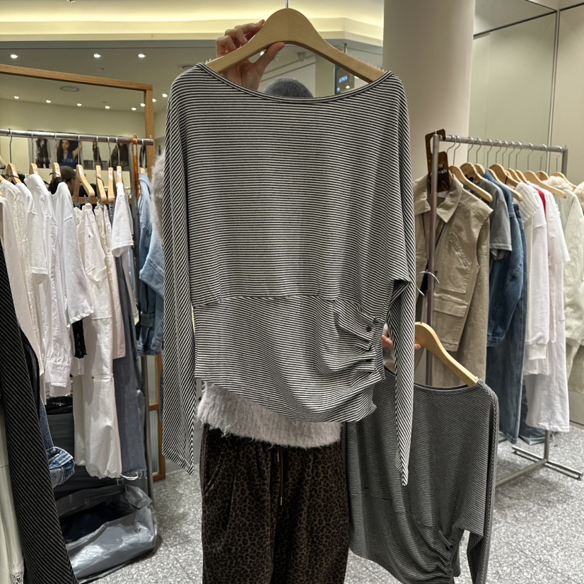 SOF東大門直郵女士新品休閑職業26春夏人氣長袖T恤不含飾品SOF長袖T恤圖色1