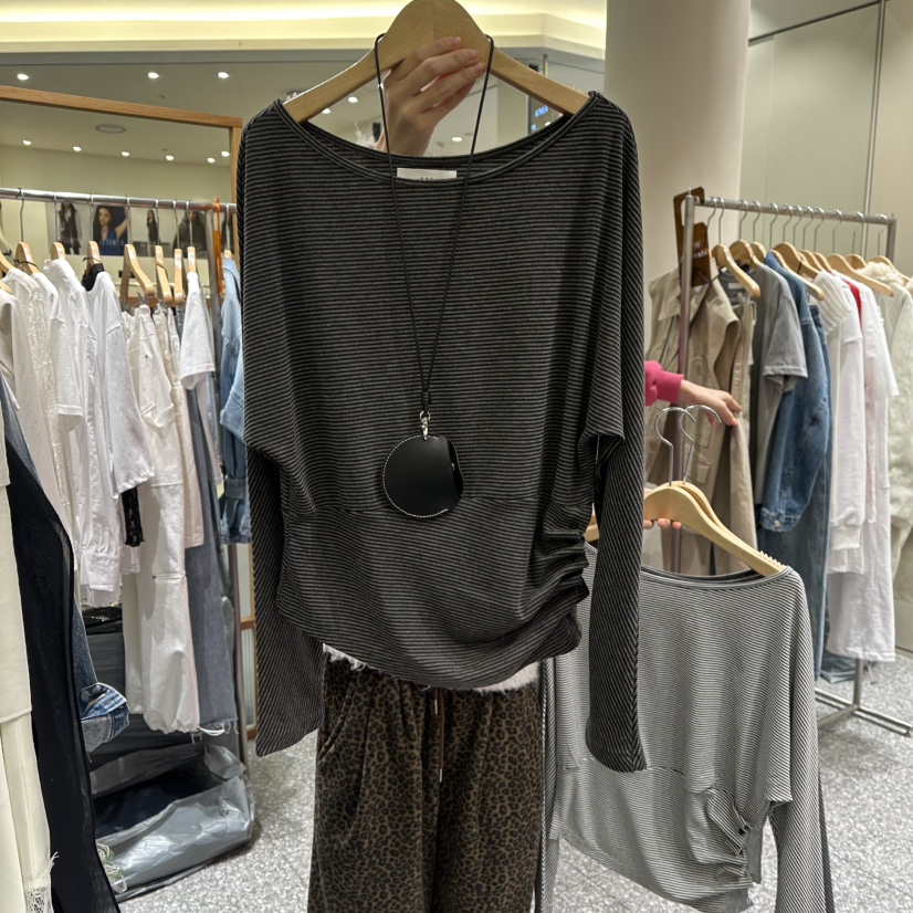 SOF東大門直郵女士新品休閑職業26春夏人氣長袖T恤不含飾品SOF長袖T恤圖色2