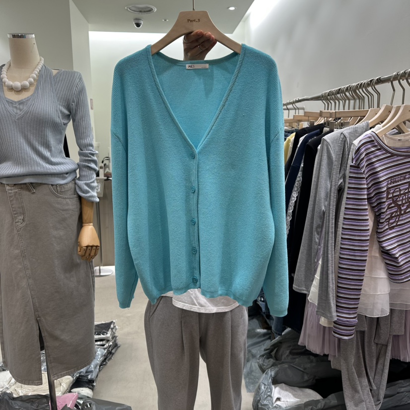 PART3韓國代購女士新品26春夏真品時尚人氣休閑針織衫開衫Part.3針織衫圖色1