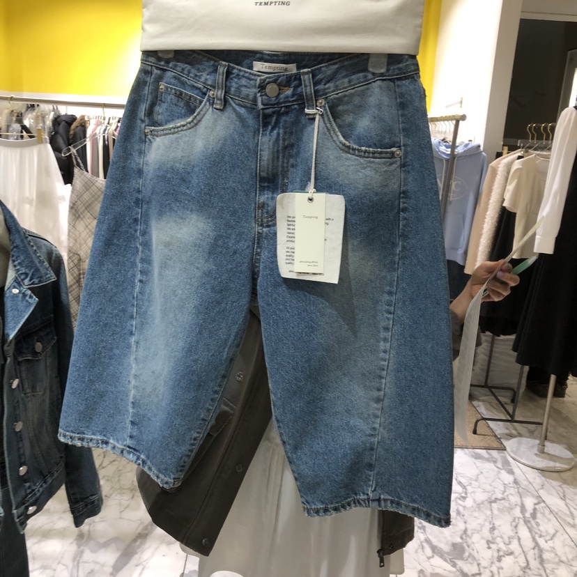 TEMPTING東大門實拍女士新品26春夏休閑人氣熱賣職業短褲TEMPTING短褲圖色1