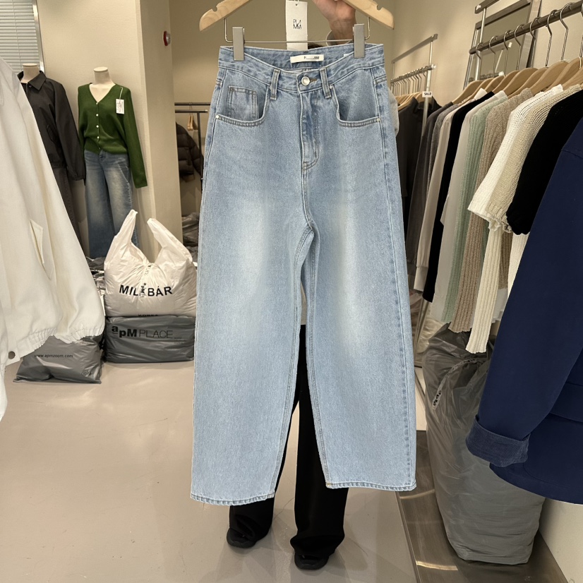 PLAMM東大門代購女士新款推薦時尚休閑職業26春夏熱賣牛仔褲PLAMM牛仔褲圖色1