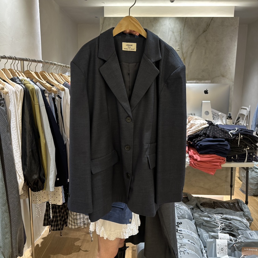 URBANE-P韓國代購女士新品熱賣休閑職業26春夏推薦真品夾克URBANE-P夾克圖色2