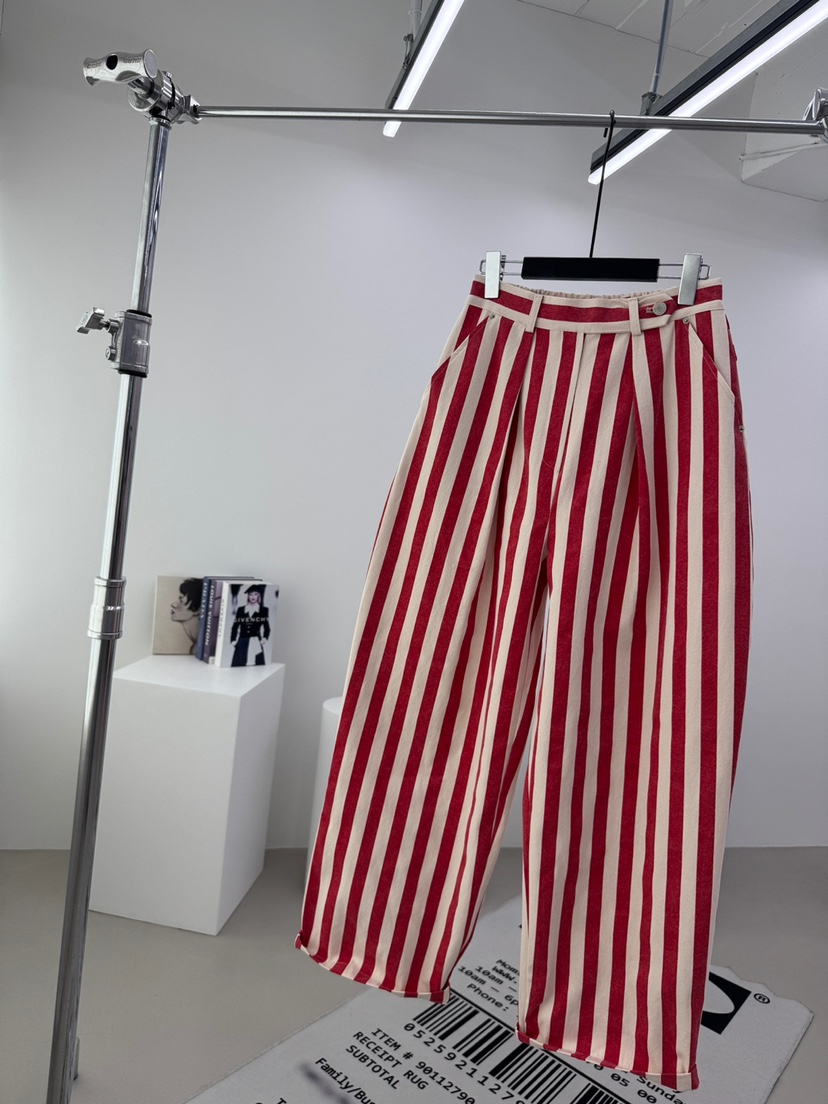 RED-A韓國代購女裝新品人氣休閑熱賣推薦時尚休閑褲條紋RED-A休閑褲圖色2