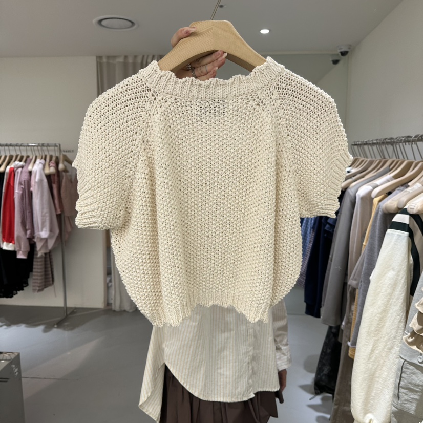 VAULT東大門代購女士新品26春夏時尚推薦人氣熱賣職業針織衫VAULT針織衫