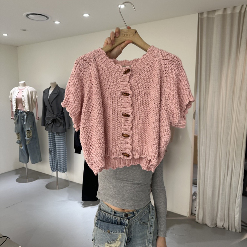 VAULT東大門代購女士新品26春夏時尚推薦人氣熱賣職業針織衫VAULT針織衫圖色3