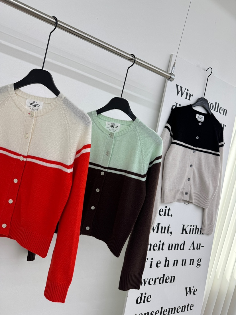 RED-A韓國直郵女士新品時尚熱賣推薦26春夏人氣針織衫開衫RED-A針織衫