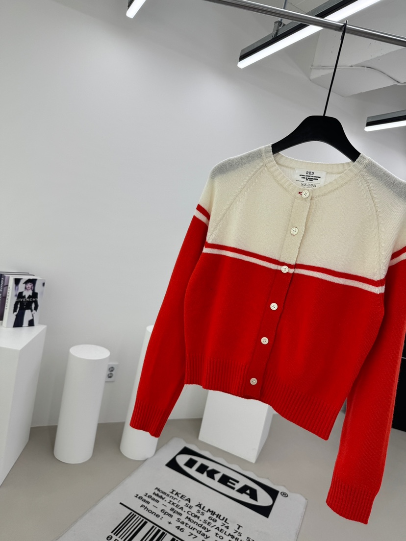 RED-A韓國直郵女士新品時尚熱賣推薦26春夏人氣針織衫開衫RED-A針織衫圖色2