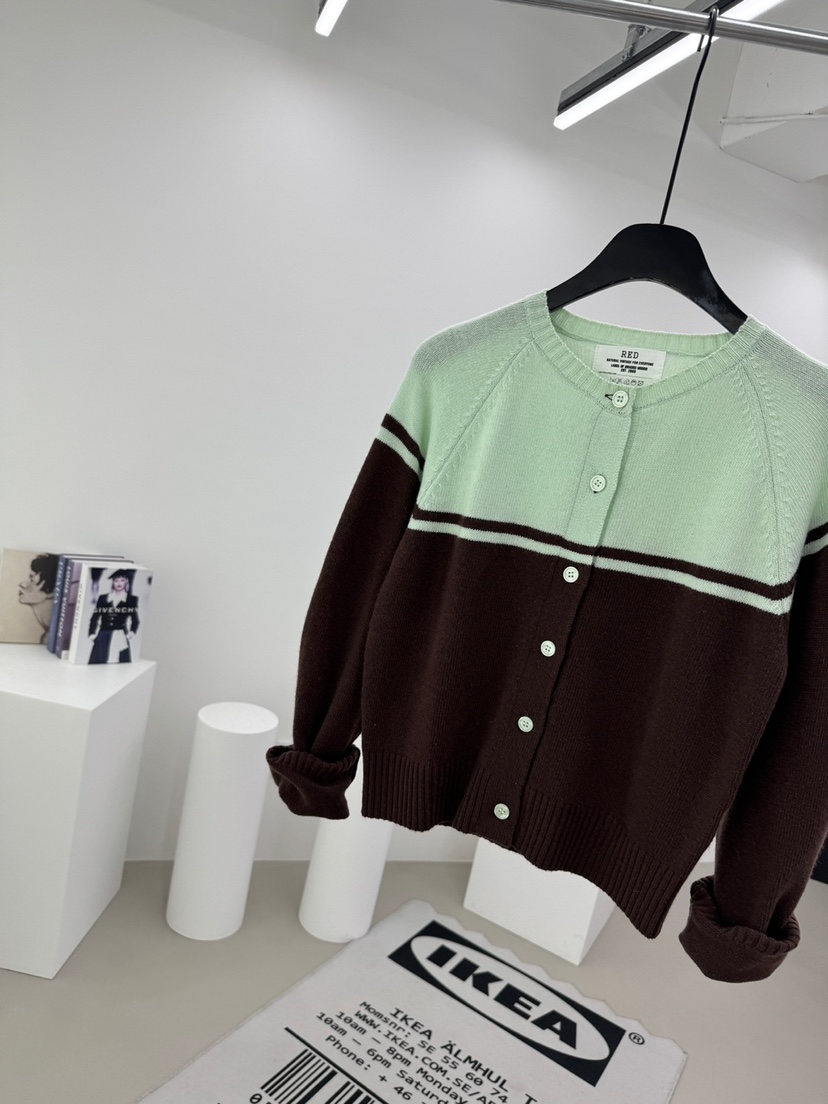 RED-A韓國直郵女士新品時尚熱賣推薦26春夏人氣針織衫開衫RED-A針織衫圖色3