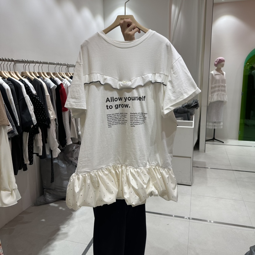 MINI UNNI東大門直郵女裝新品熱賣真品時尚推薦26春夏T恤MINI UNNIT恤圖色1