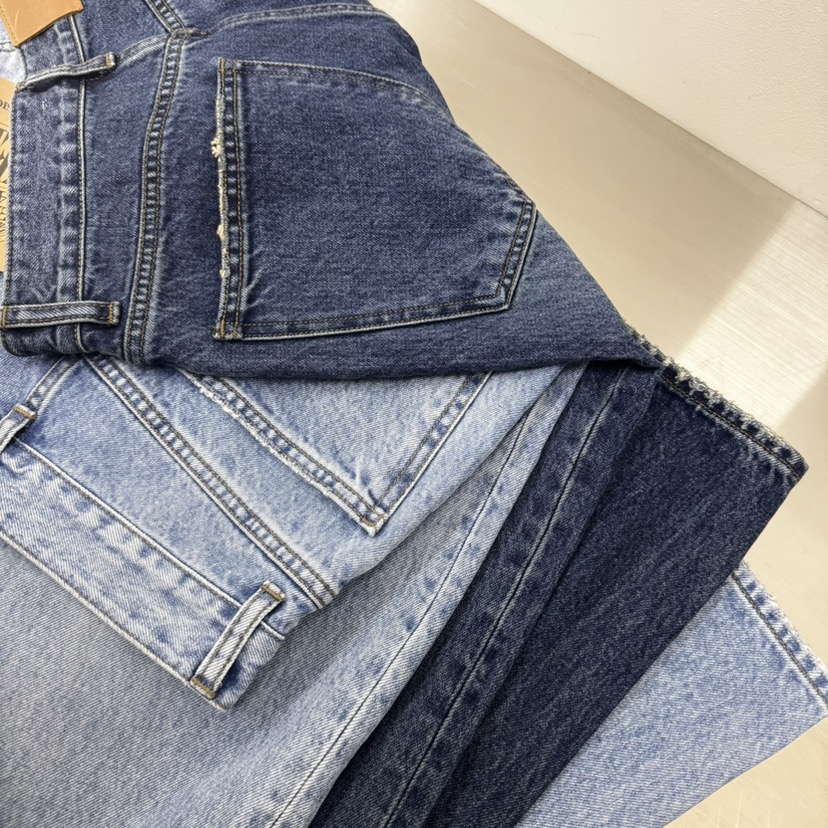 RIVER韓國代購女士新品熱賣職業真品推薦時尚休閑26春夏牛仔褲WATER/RIVER牛仔褲