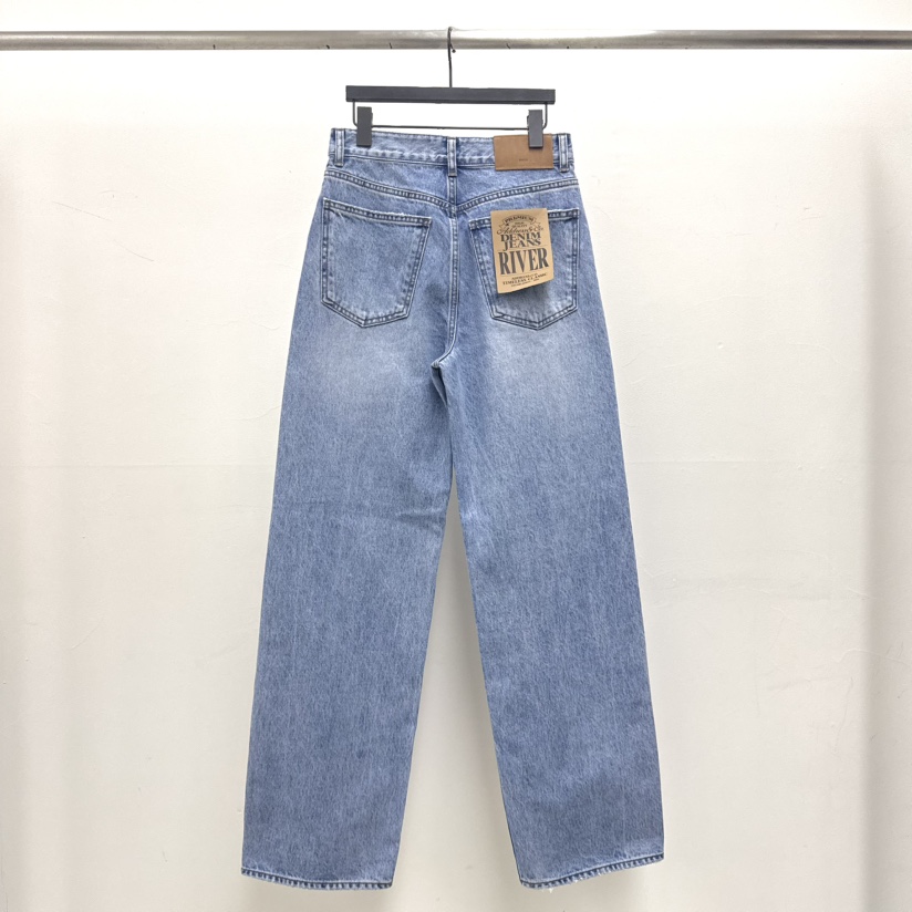 RIVER韓國代購女士新品熱賣職業真品推薦時尚休閑26春夏牛仔褲WATER/RIVER牛仔褲