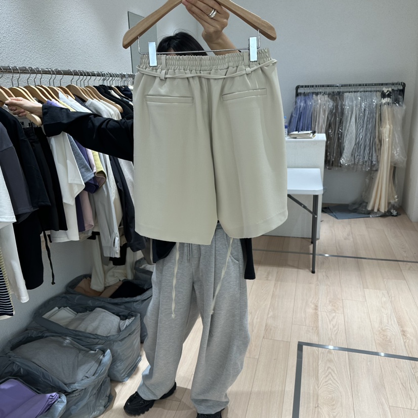 EPIC-S東大門代購女裝新款熱賣職業時尚人氣26春夏短褲含腰繩EPIC-S短褲