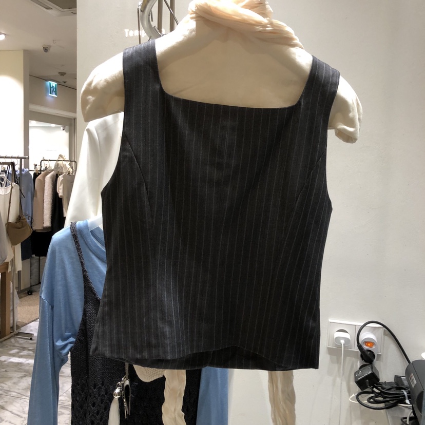 TEMPTING韓國代購女士新款職業時尚休閑真品馬甲不含內搭TEMPTING馬甲