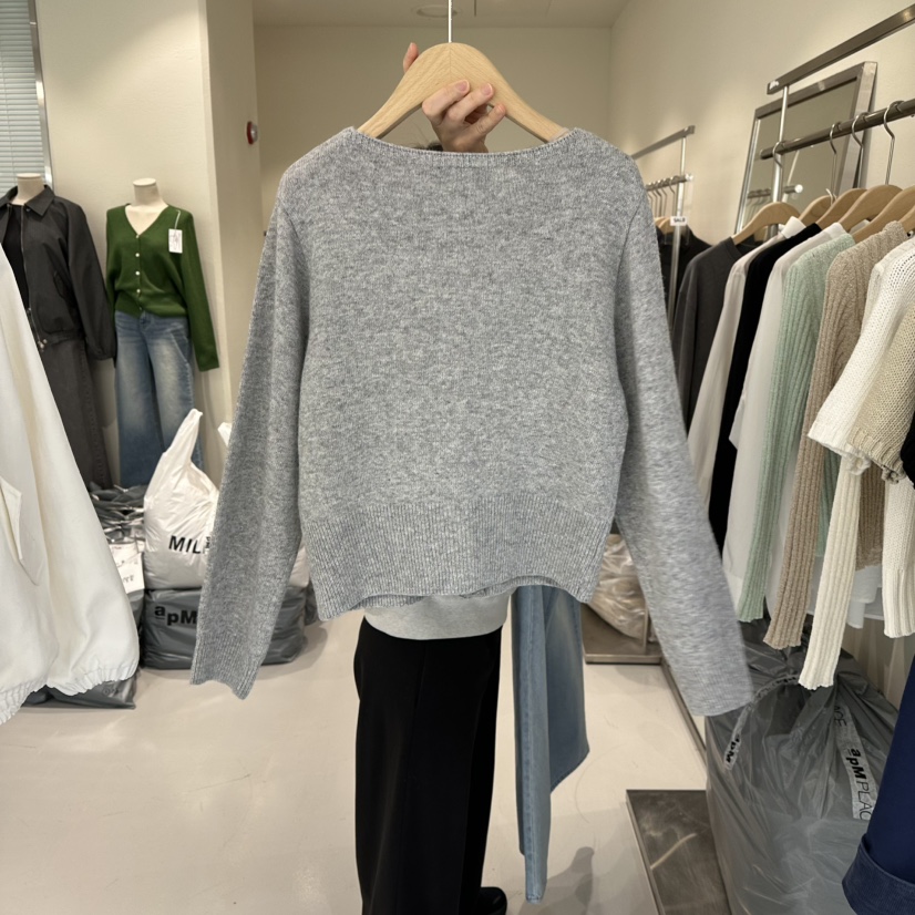 PLAMM韓國直郵女裝新品職業推薦時尚26春夏真品針織衫羊毛衫PLAMM針織衫