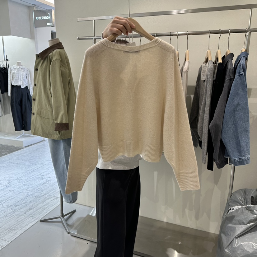 PLAMM東大門代購女士新款職業熱賣休閑人氣時尚針織衫開衫PLAMM針織衫