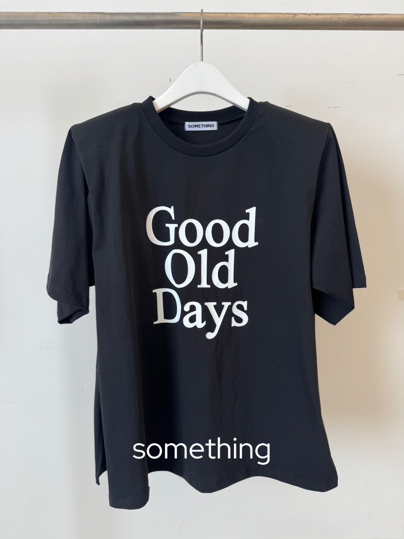 SOMETHING-L/FANCY東大門直郵女裝新品真品熱賣職業T恤SOMETHING-L/FANCYT恤圖色4